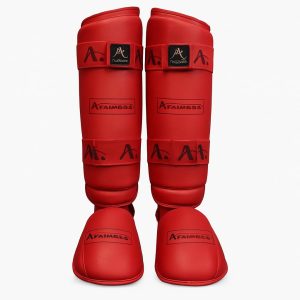 واقيات للساق كارتية احمر